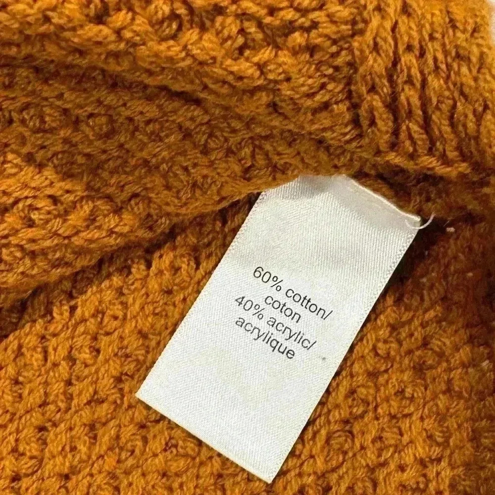 Maurice’s Off The Shoulder Burnt Orange Sweater Women’s Size Medium - Picture 4 of 5